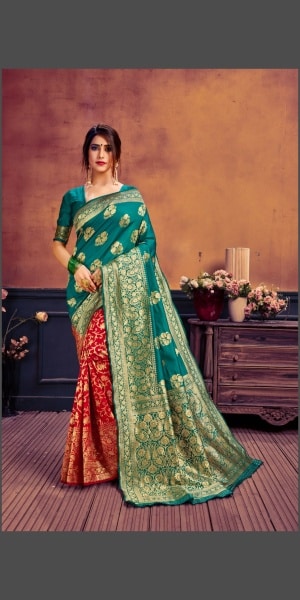 Pure Soft Litchi Banarasi Silk Sarees's