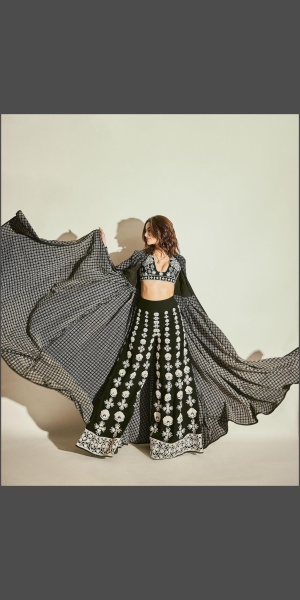 Designer palazzo set