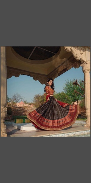 Ruby Red Lehenga