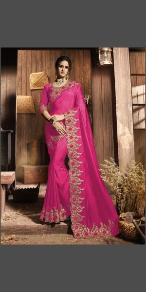 Chana silk saree