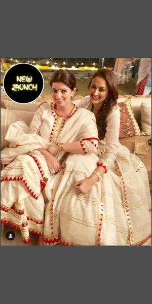 Chanderi palazzo set